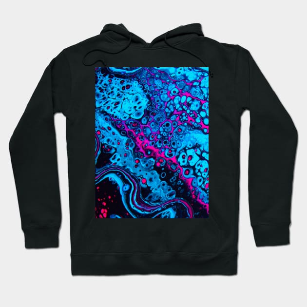 Blacklight Hoodie by PsychyPrincess